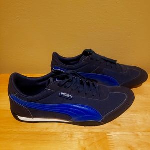 Men's Blue Puma Running Shoes
